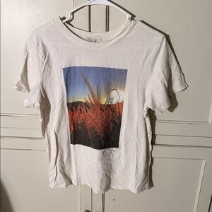 Forever 21 Cream T-Shirt